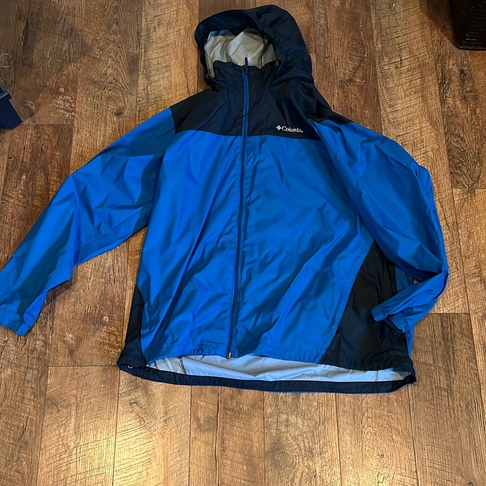 MENS COLUMBIA WINDBREAKER XXL